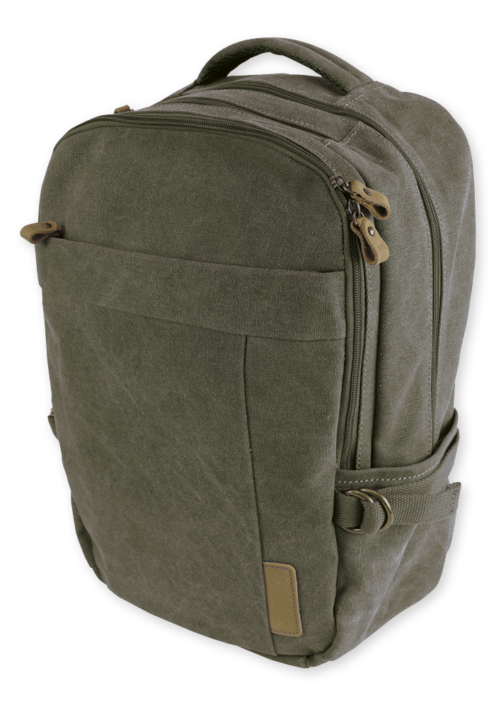 TimeTEX Lehrer-Rucksack Sanus, olivegrün