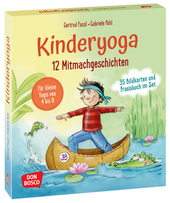 12 Kinderyoga-Mitmachgeschichten, Buch, 4-8 Jahre