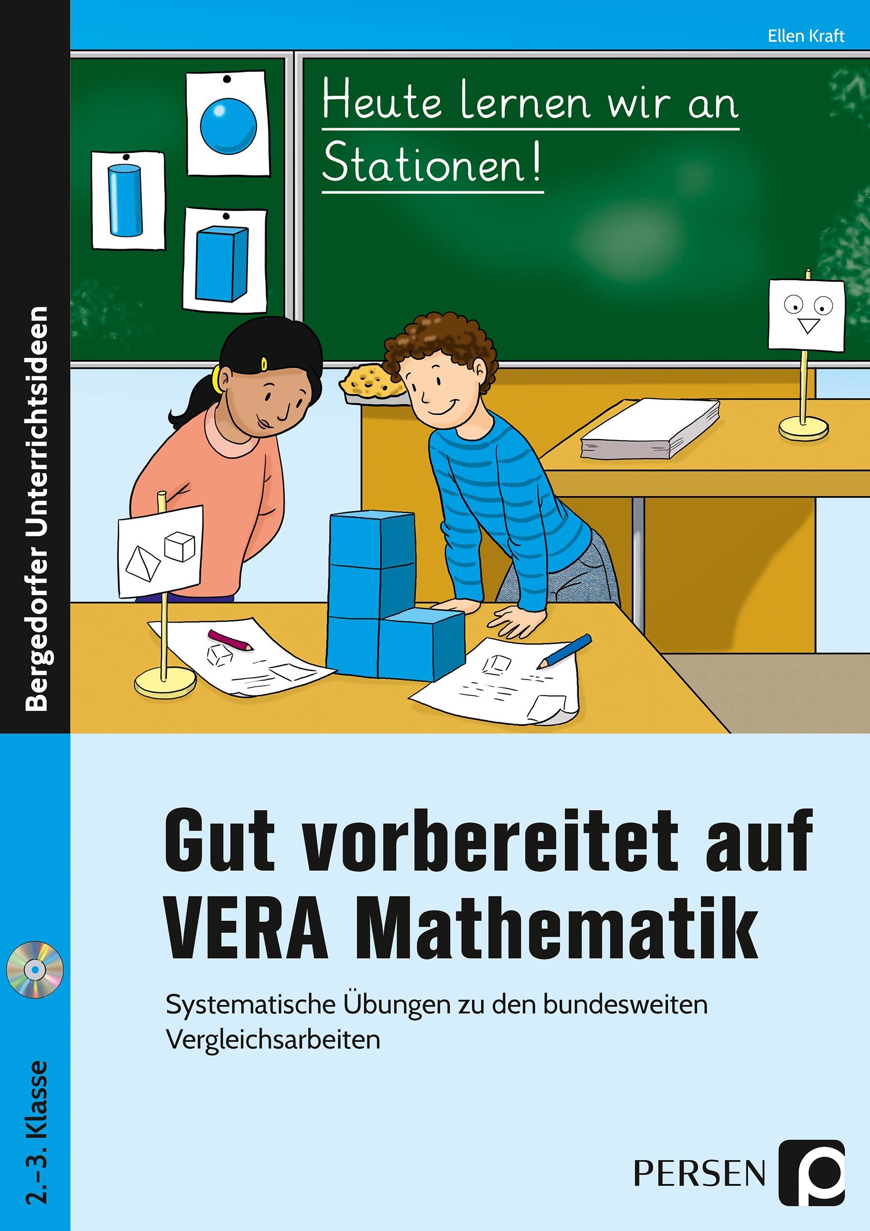 Gut vorbereitet auf VERA Mathematik, Buch inkl. CD, 2. und 3. Klasse