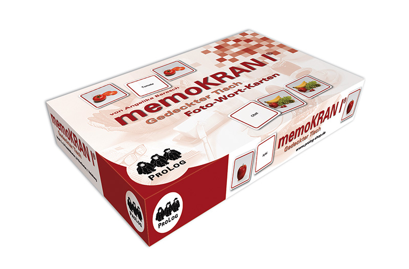 memoKRAN® I Gedeckter Tisch, Spielmaterial