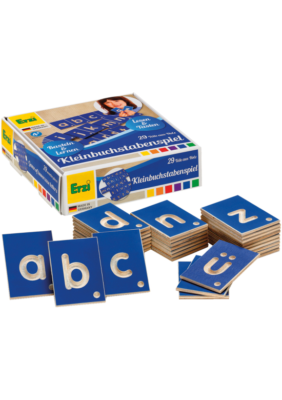 Lernspiel Kleinbuchstaben, ab 4 Jahre