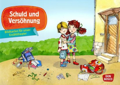 Kamishibai Bildkartenset - Schuld und Versöhnung, ab 5 Jahren