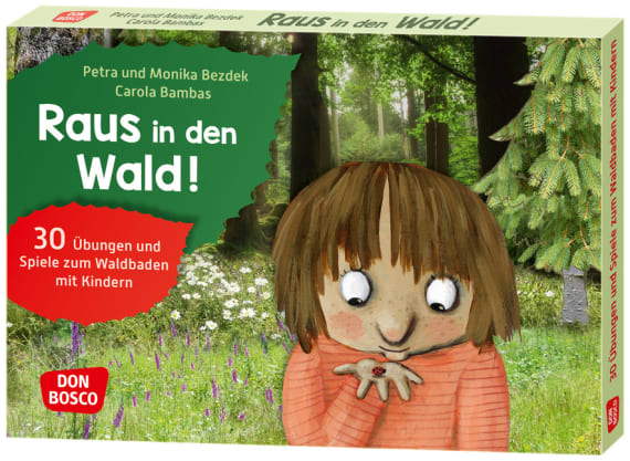 Raus in den Wald!, Kartensatz, 4-10 Jahre
