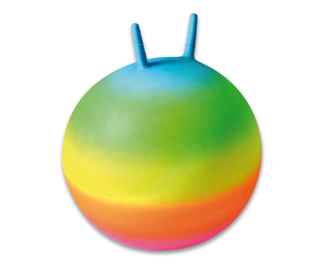 Regenbogen-Hüpfball, 50 cm Durchmesser