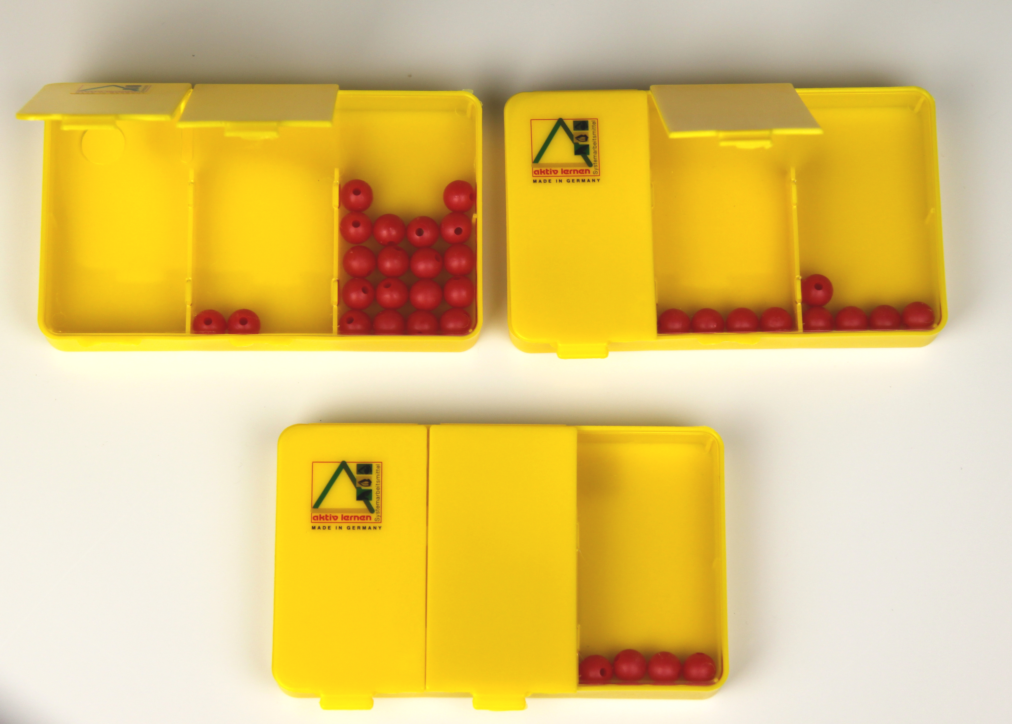 Zahlenzerlegungsbox mit 20 Kugeln