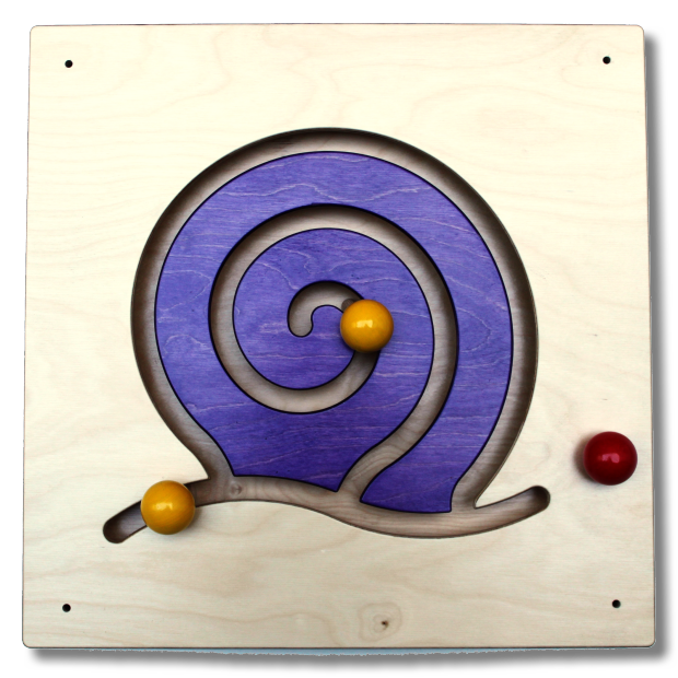 Wandspiel Schnecke
