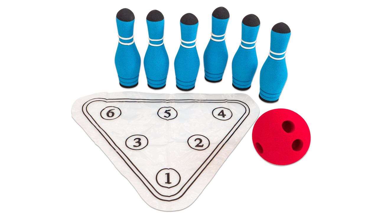 Kleines Soft-Bowling-Set, ab 3 Jahre