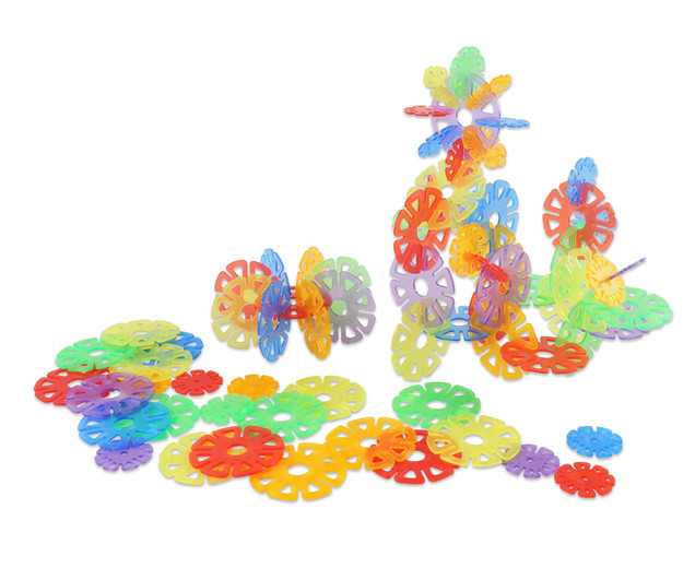 Transparente Steck-Scheiben 900 Teile, 4-7 Jahre