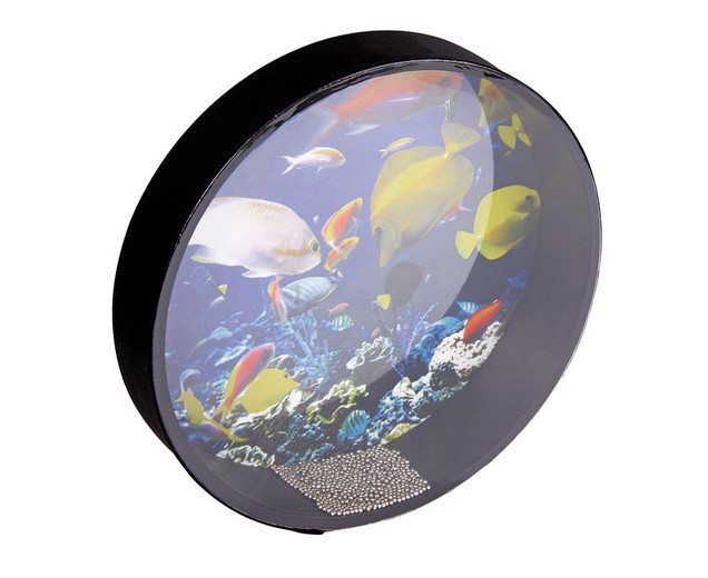 Oceandrum mit Meeres-Design, Rahmentrommel, ab 3 Jahre