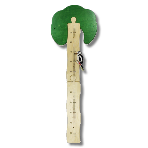 Messlatte Baum Specht