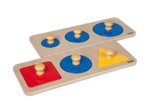 Puzzlesatz mit kombinierten Figuren