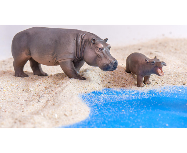 Tiere - Afrikanische Tiere, Savanne, 18 Teile