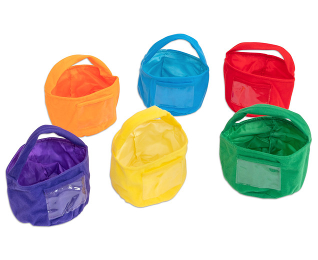 Set mit 6 Sortierkörbchen, 3-6 Jahre