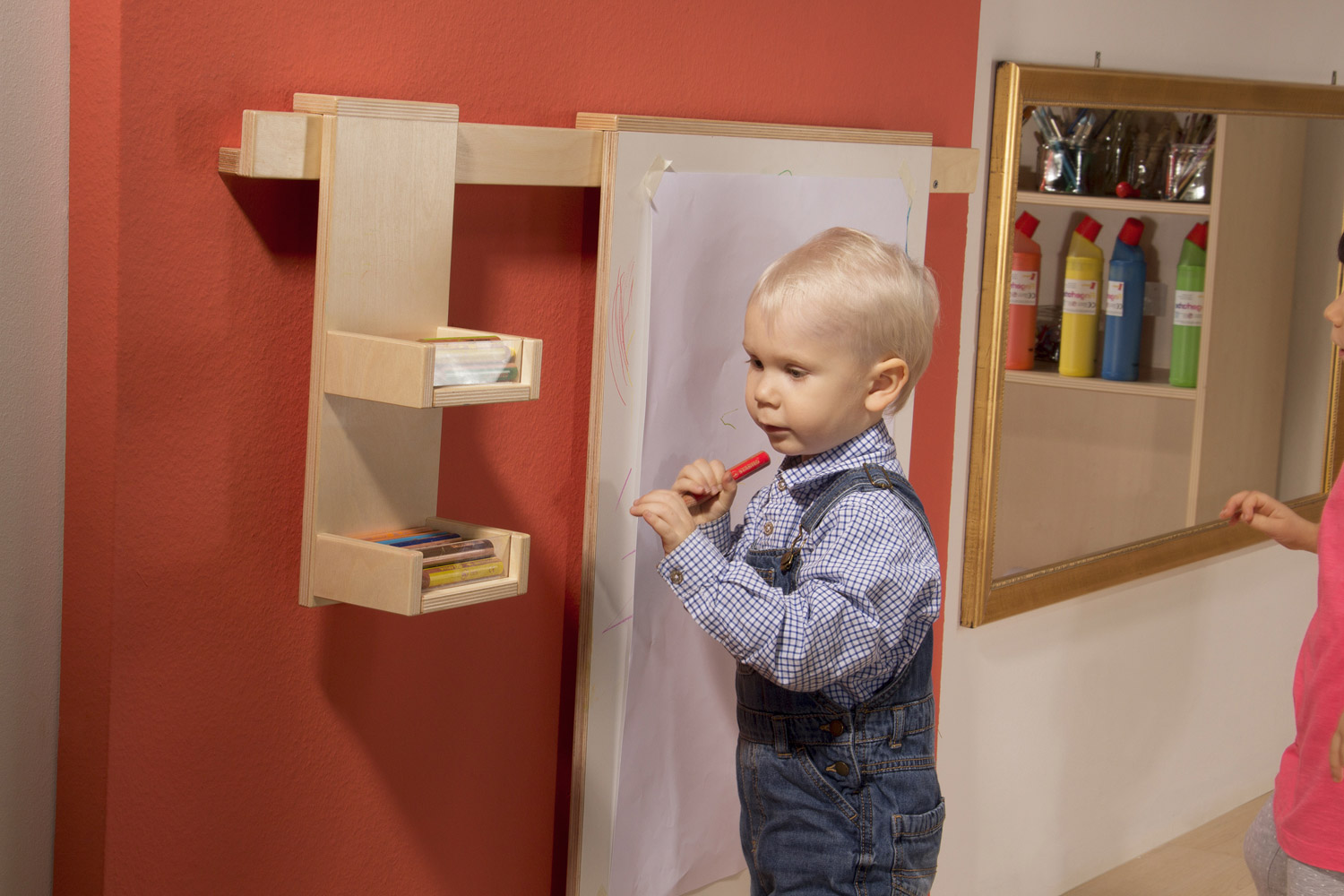 Malwand für Wandleiste