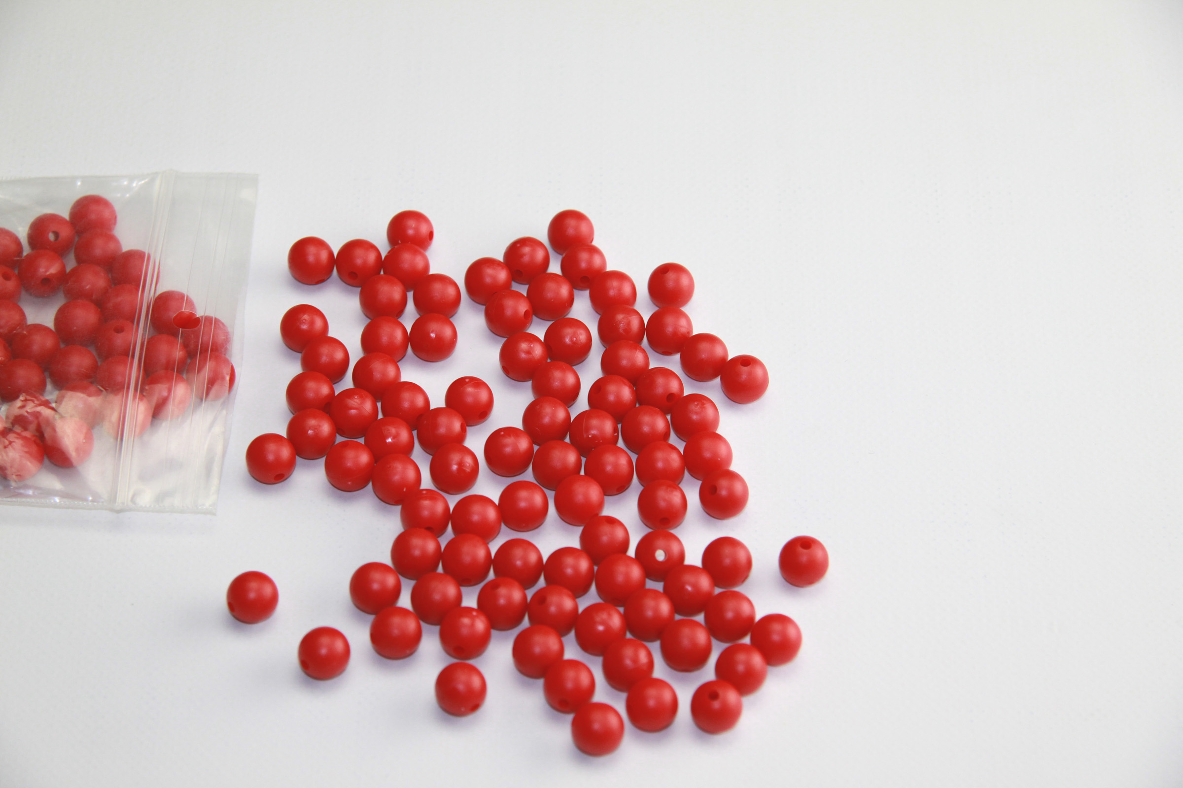 Splitbox Ersatzkugeln rot