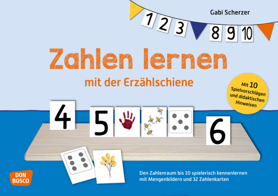 Zahlen lernen mit der Erzählschiene, Heft, ab 4 Jahre