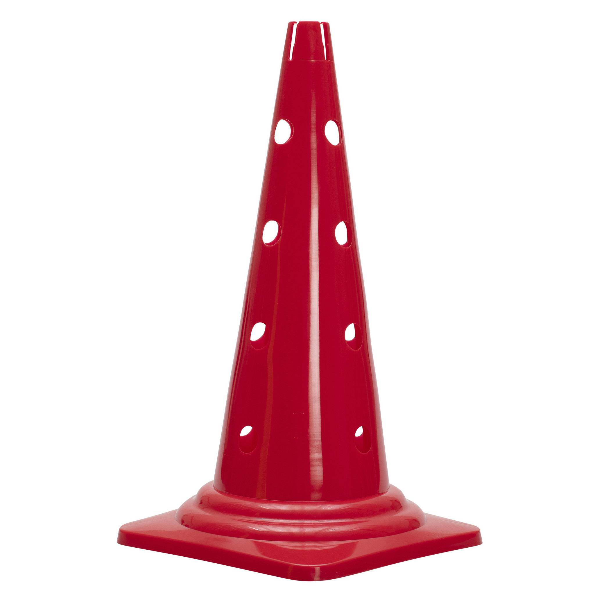 Loch-Kegel, Höhe 50 cm, rot