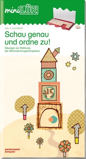 miniLÜK Schau genau und ordne zu!, Übungsheft, ab 4 Jahre