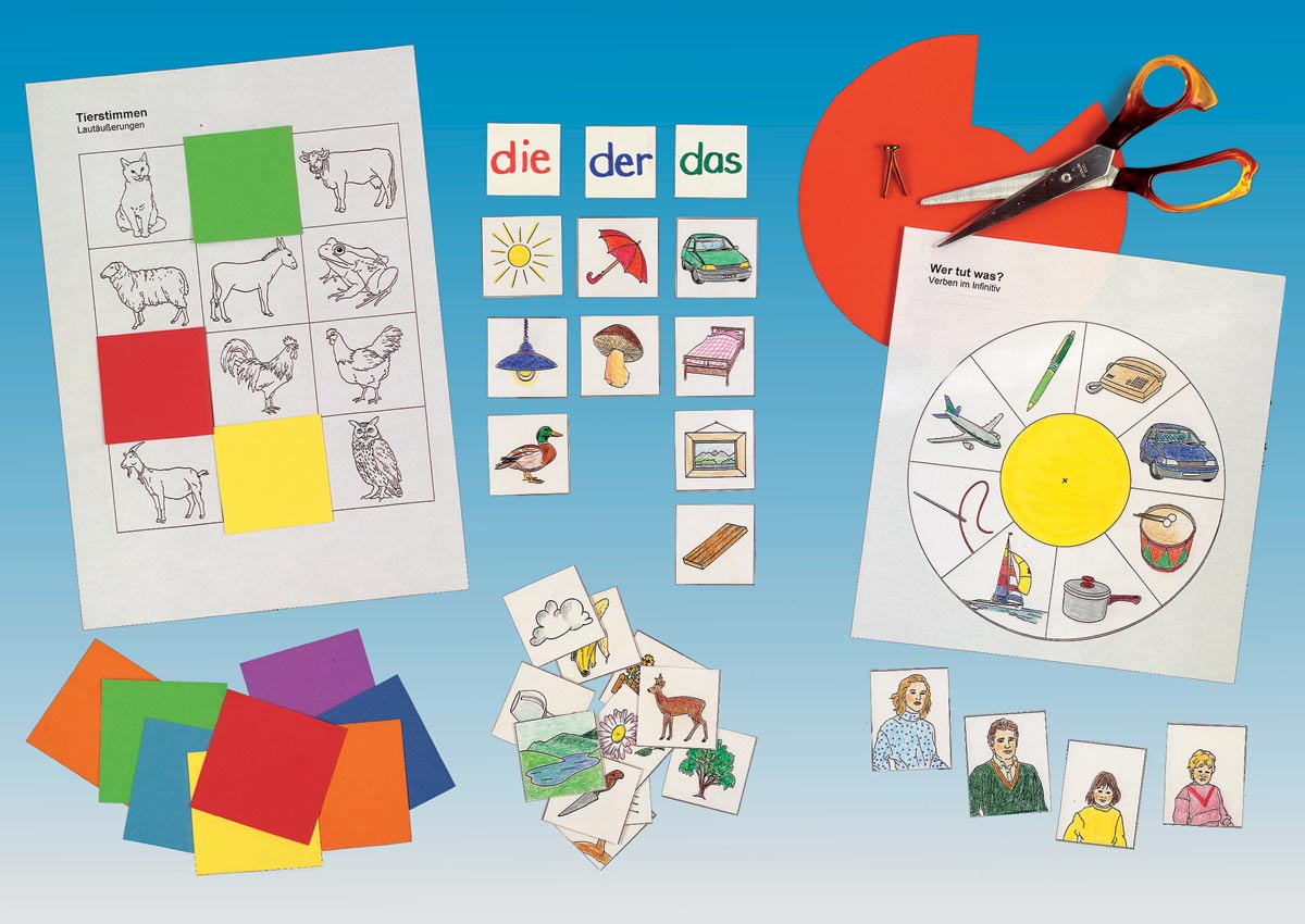 Sätze bauen 1, Kopiervorlagenmappe, 4-11 Jahre