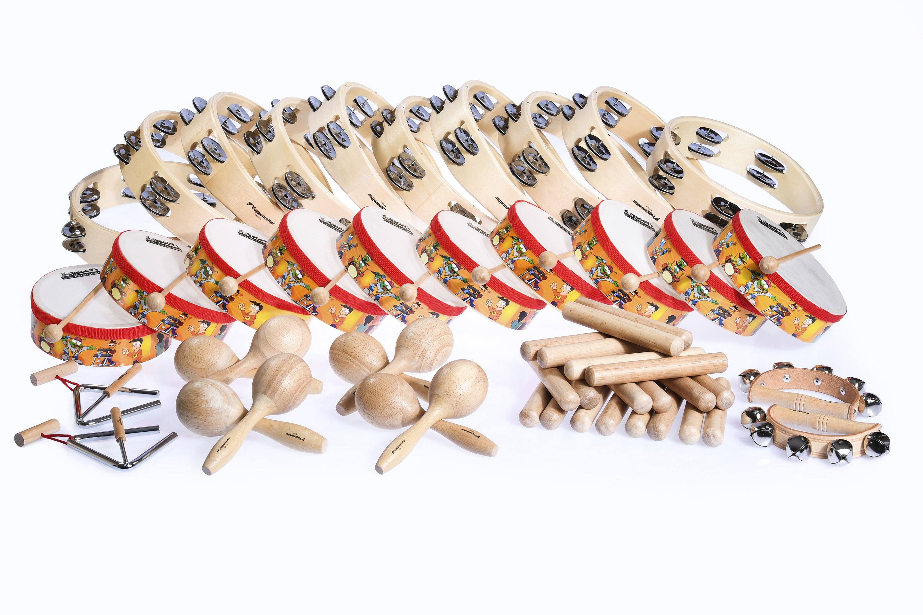 Rhythmik-Set für den Kindergarten in Kunststoffbox mit Deckel