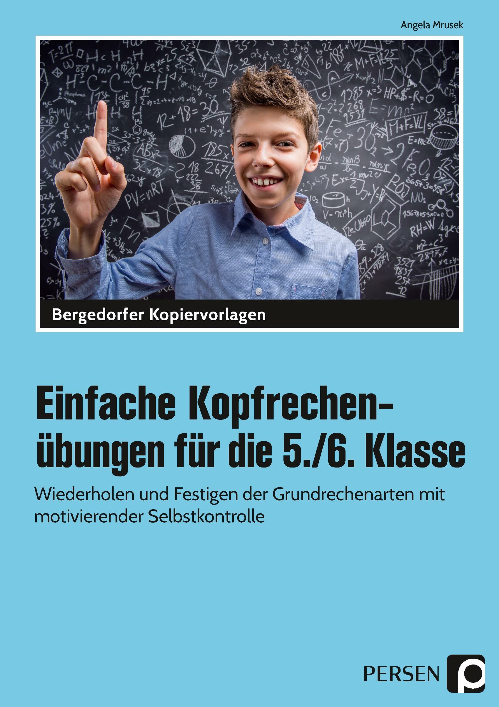 Einfache Kopfrechenübungen für die 5./6. Klasse, Kopiervorlagen