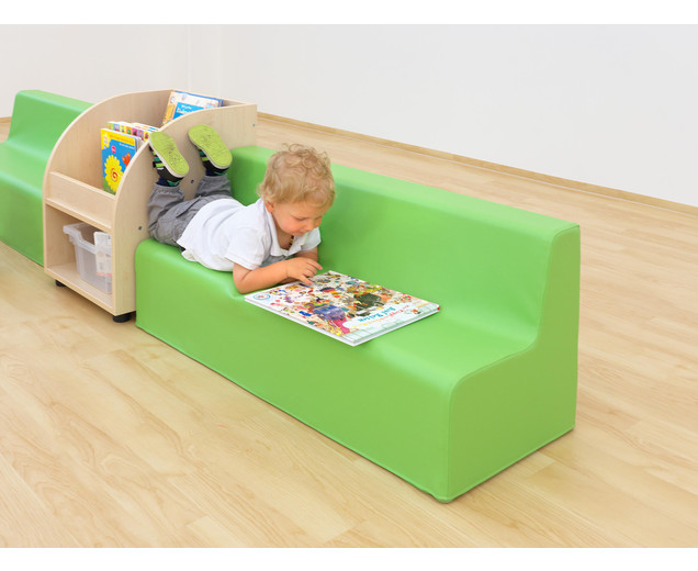 Bücherbox mit Ablagefach