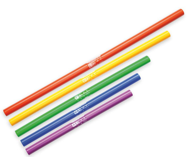 Boomwhackers®, Bass, chromatische Ergänzung, Set mit 5 Röhren