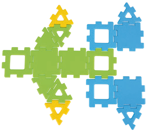 Mein erstes Polydron-Set, 40 Teile, ab 2 Jahre