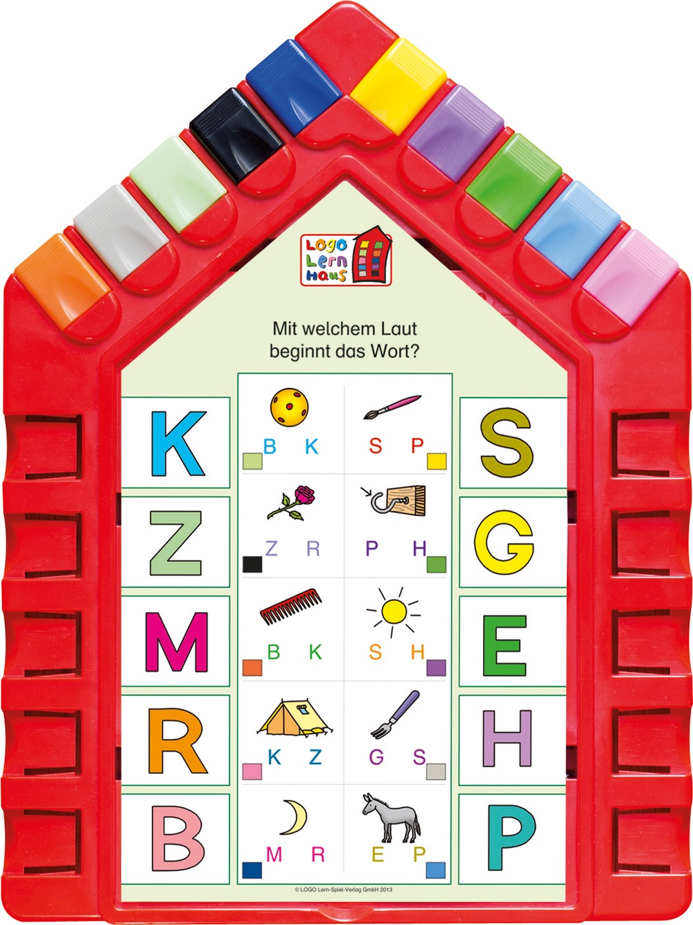 Logo-Lernhaus Komplett-Set 2 Vorschulwissen, 4-5 Jahre