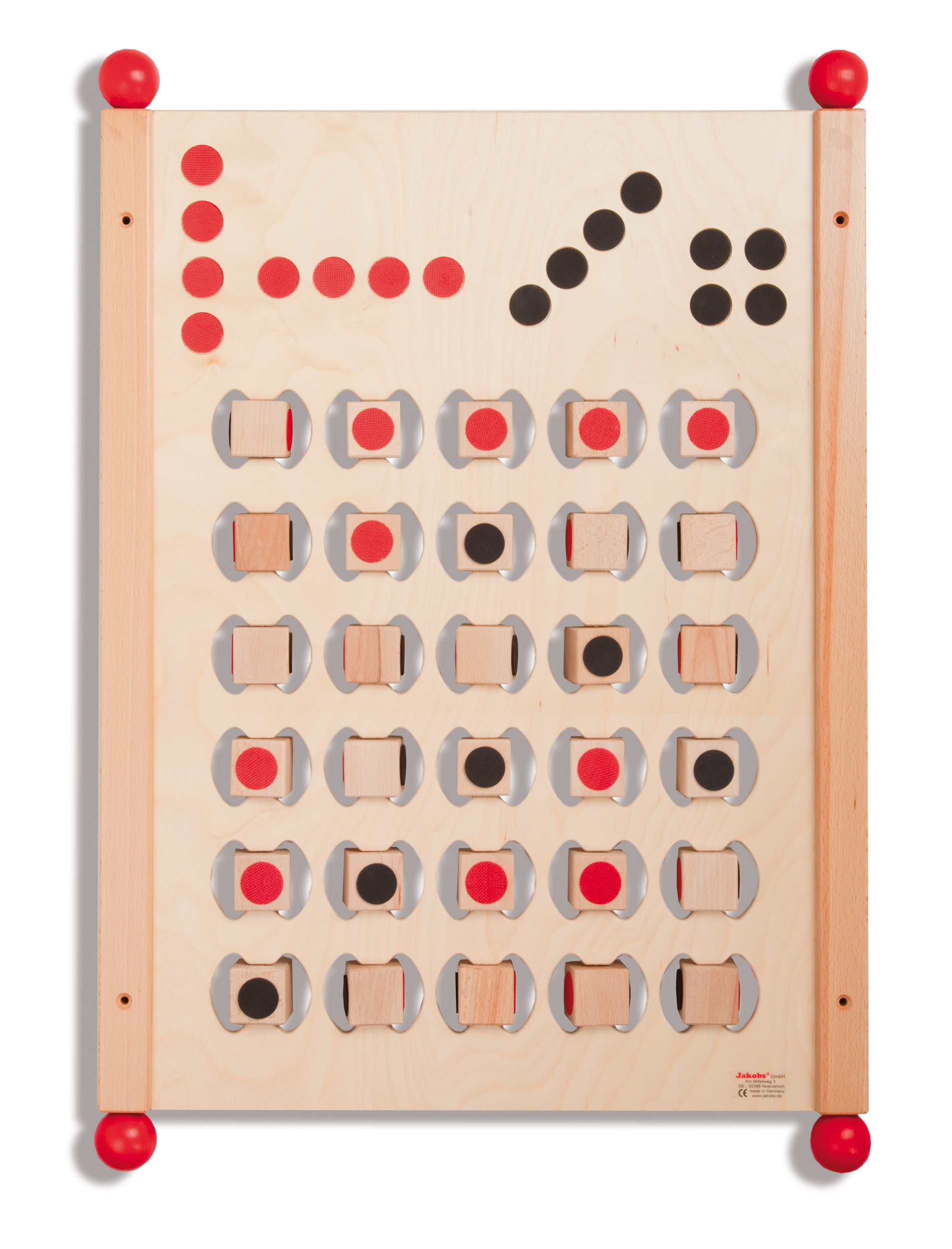 Vier Gewinnt Wandelement, natur, 80 x 56 cm, ab 18 Monate