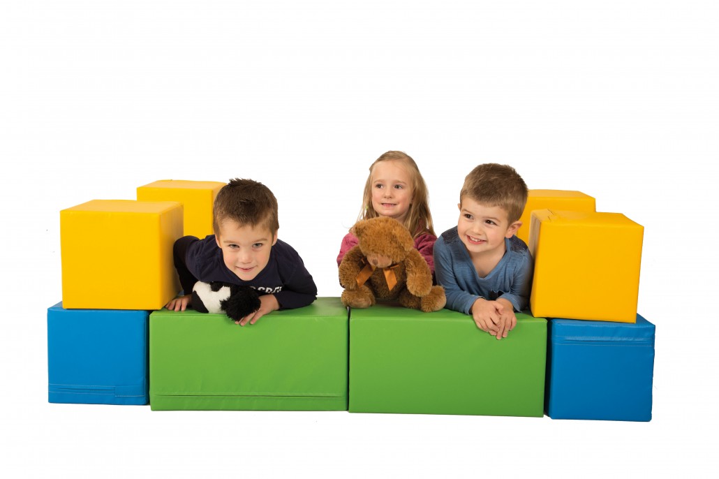 8-teiliger Bausteinsatz MEDI 95-531-16, 2-4 Jahre