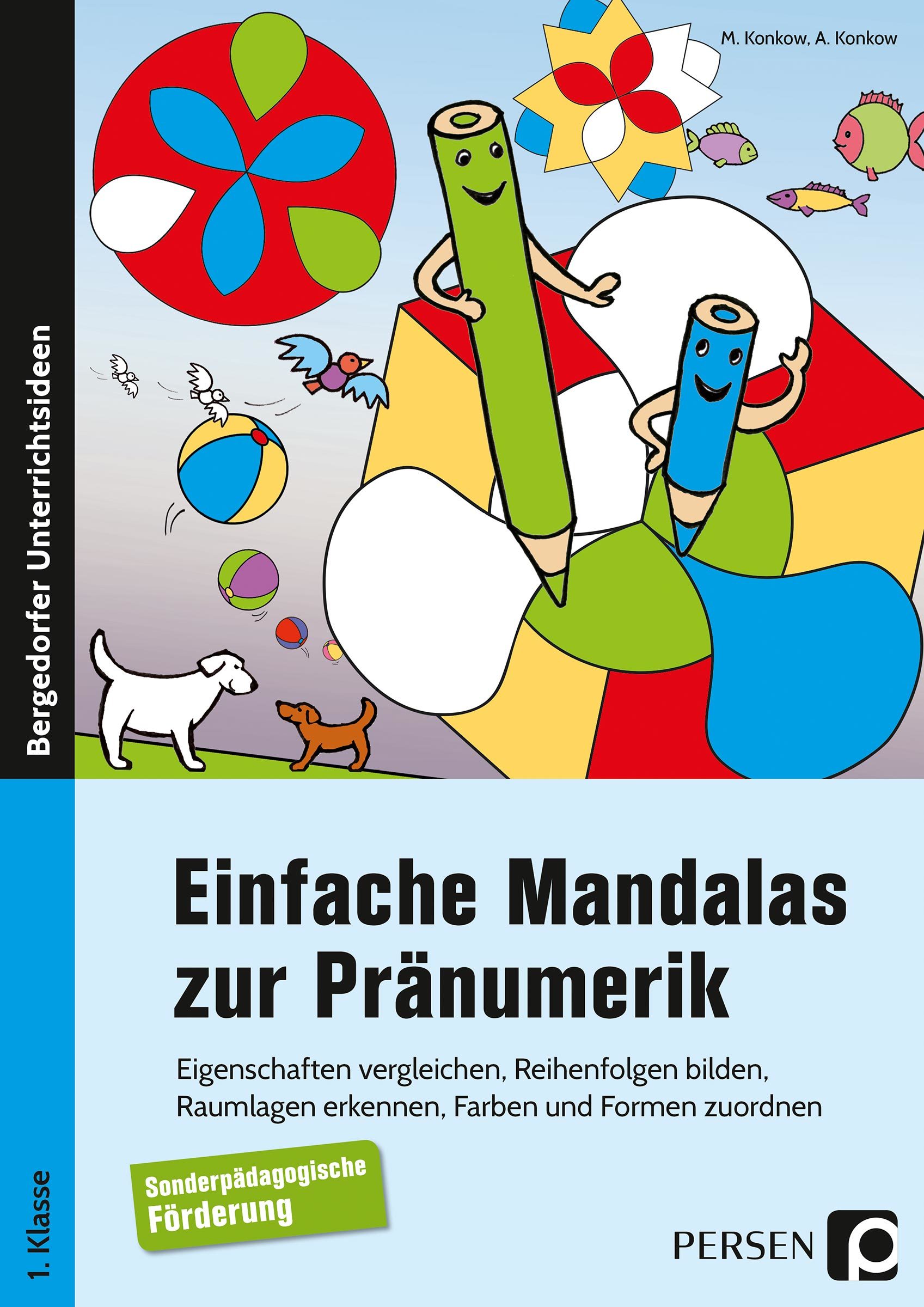 Einfache Mandalas zur Pränumerik, Buch, 1. Klasse/Vorschule