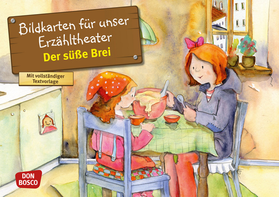 Kamishibai Bildkartenset - Der süße Brei, 2-6 Jahre