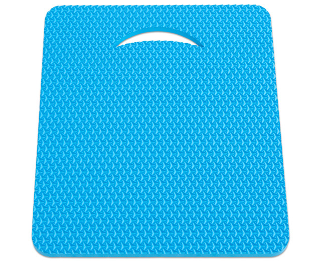 Sitzkissen mit taktiler Oberfläche 38x32 cm, blau