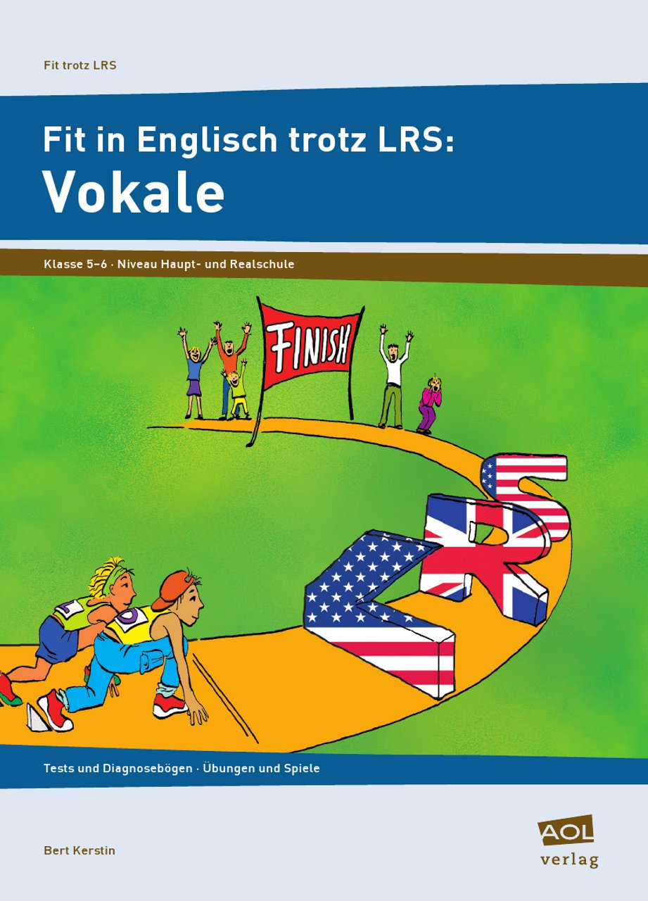 Fit in Englisch trotz LRS: Vokale, Heft, 5.-6. Klasse