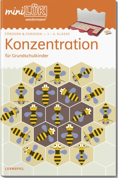 miniLÜK Konzentration, Heft, Klasse 1-4
