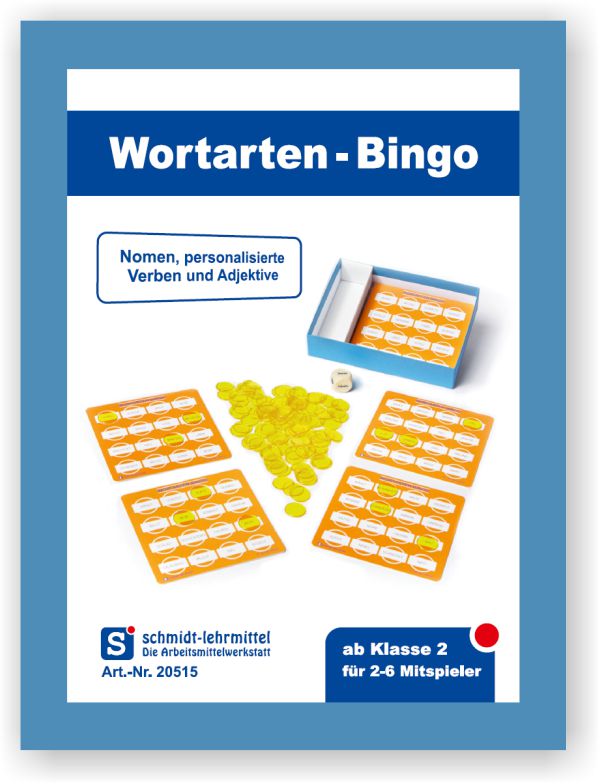 Wortarten Bingo