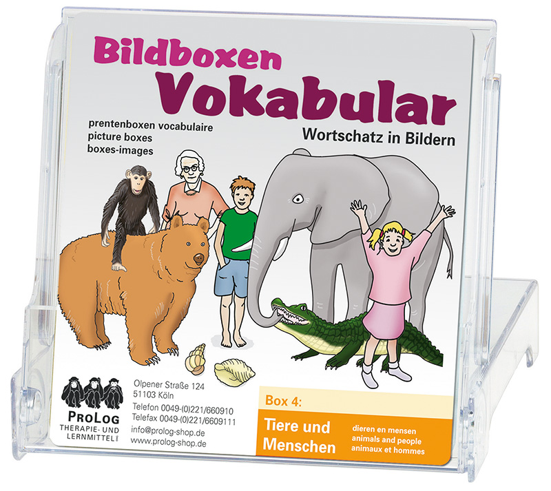 Bildboxen Vokabular 4er Set, ab 4 Jahre