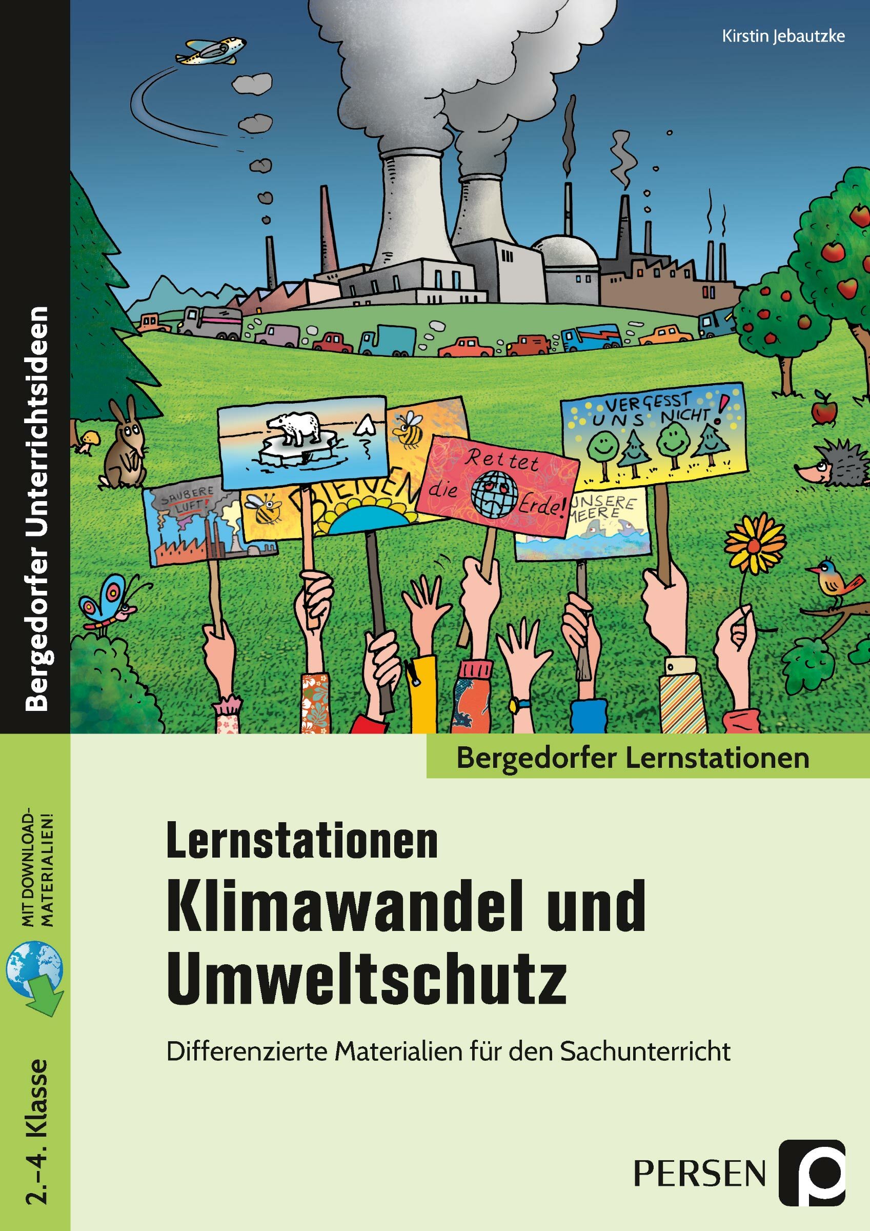 Lernstationen Klimawandel und Umweltschutz, Buch, Klasse 2-4