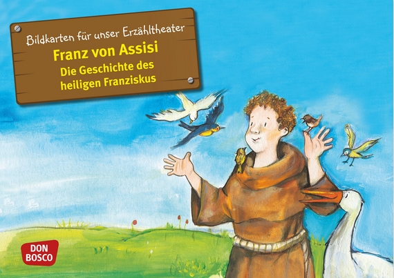 Kamishibai Bildkartenset - Franz von Assisi, 3-10 Jahre