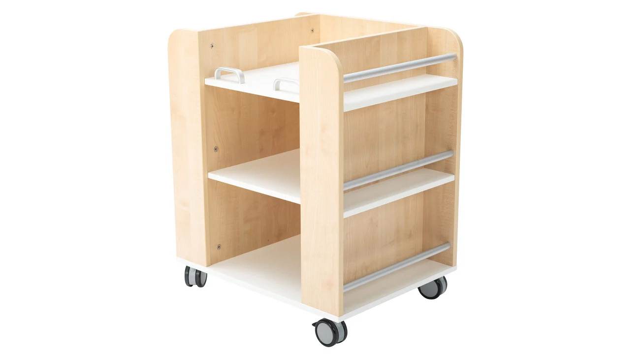 Getränkemobil, Holzdekor Buche hell