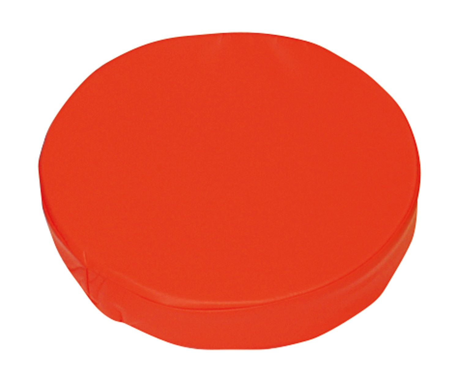 Sitzkissen orange, Durchmesser 30 cm, Höhe 5 cm