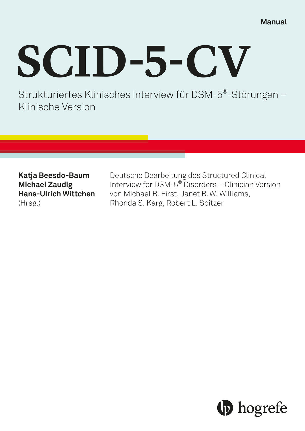 SCID-5-CV Manual