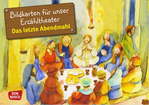 Kamishibai Bildkartenset - Das letzte Abendmahl, 3-8 Jahre