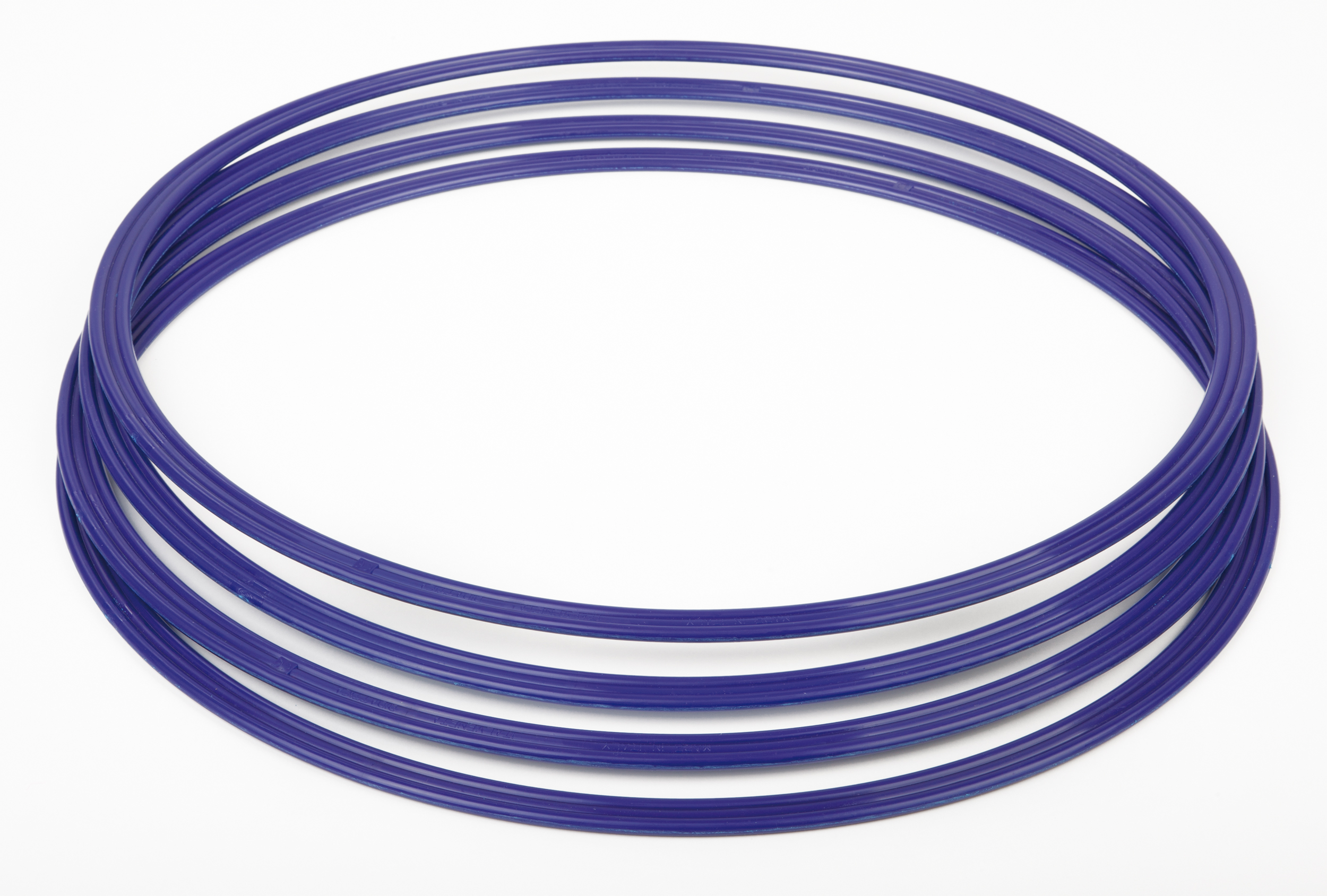Gymnastik-Reifen, Flachreifen 40 cm blau (4 Stück)