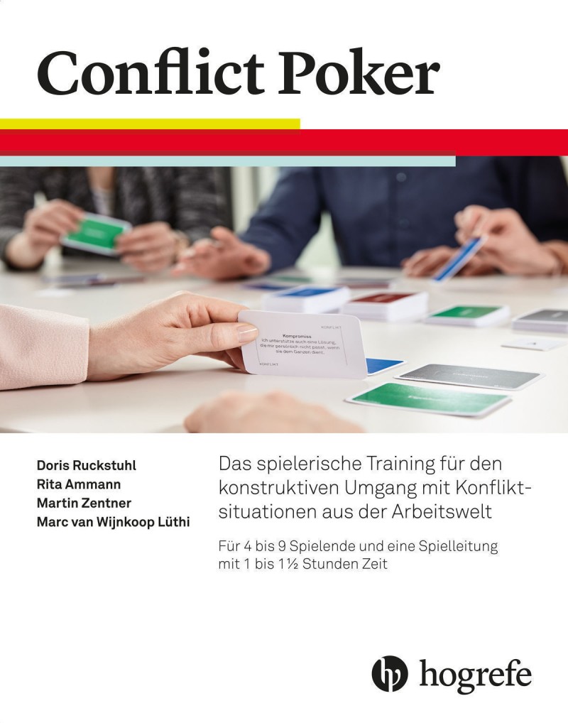 Conflict Poker, Trainingsmaterial