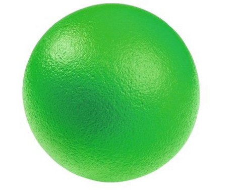 Softball, beschichtet, 9 cm, grün, 22 g