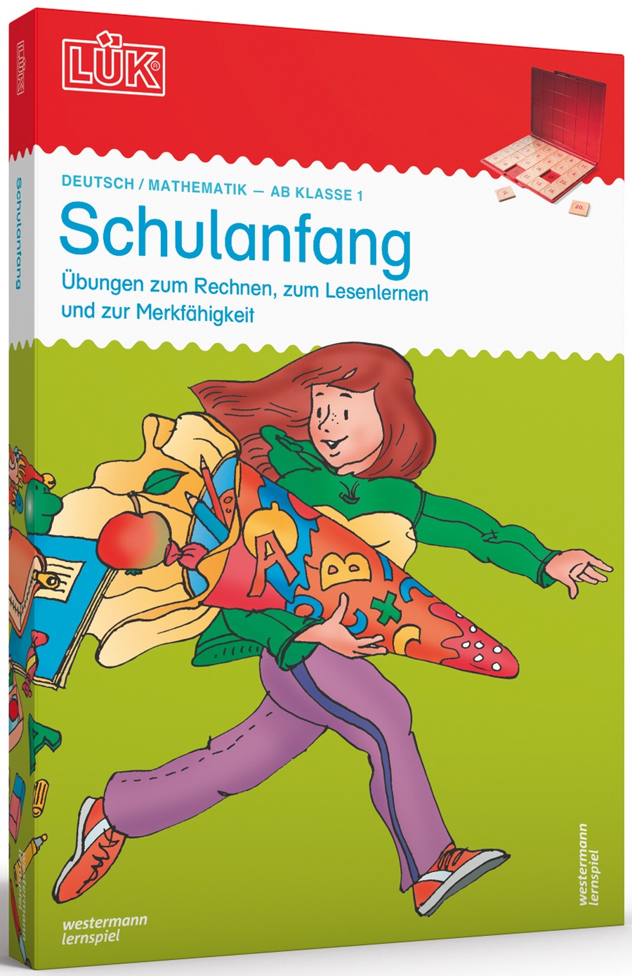 LÜK Set-Schulanfang, Doppelband inkl. Lösungsgerät, 1.-2.Klasse