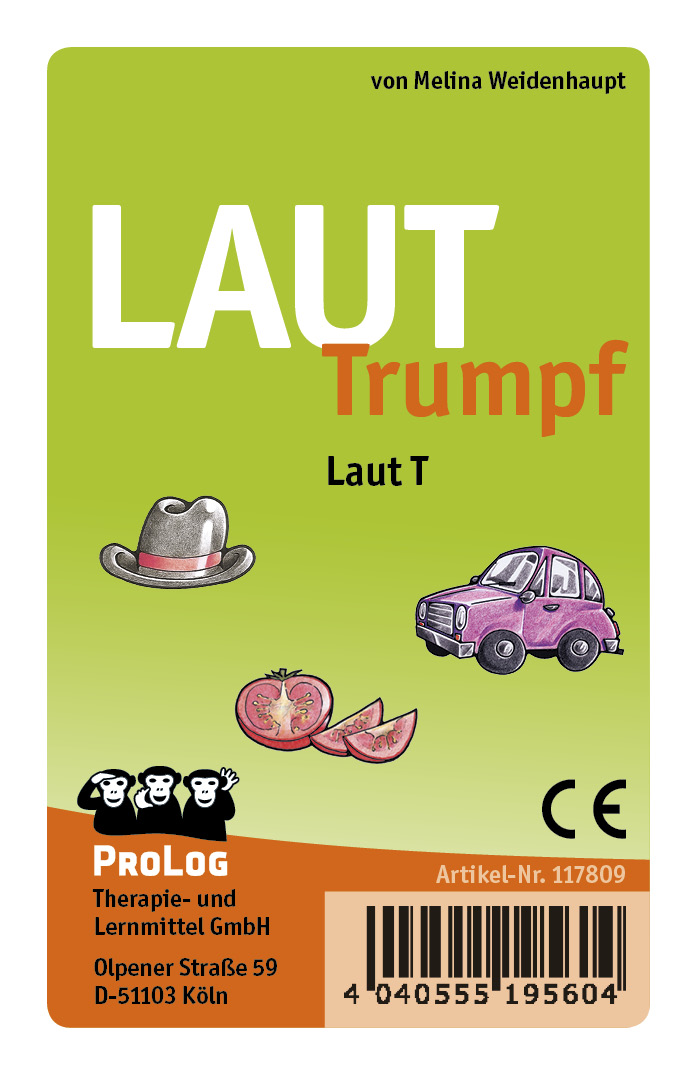 LautTrumpf! T, Spielkarten, ab 5 Jahre