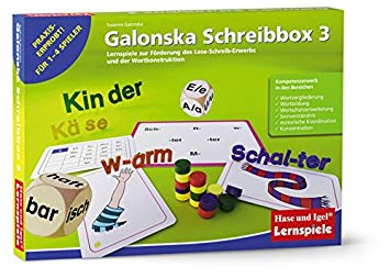 Galonska Schreibbox 3, Lernspiele, ab 8 Jahre